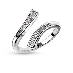 925 Sterling Silver CZ Toe Ring